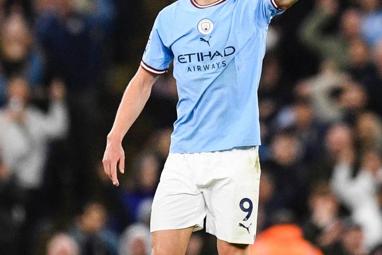 Erling Haaland impone récord goleador en la Premier League