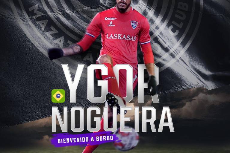 Mazatlán FC anuncia el fichaje del defensa brasileño Ygor Nogueira