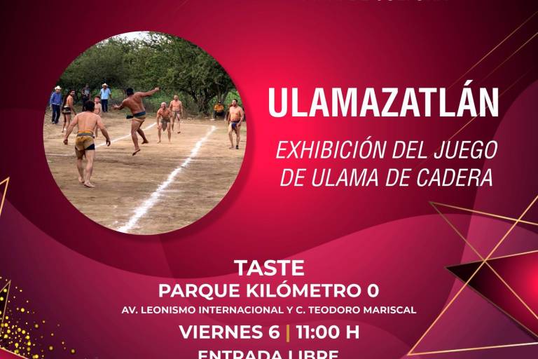Invitan a ‘Ulamazatlán’, en el Taste del Parque Kilómetro Cero
