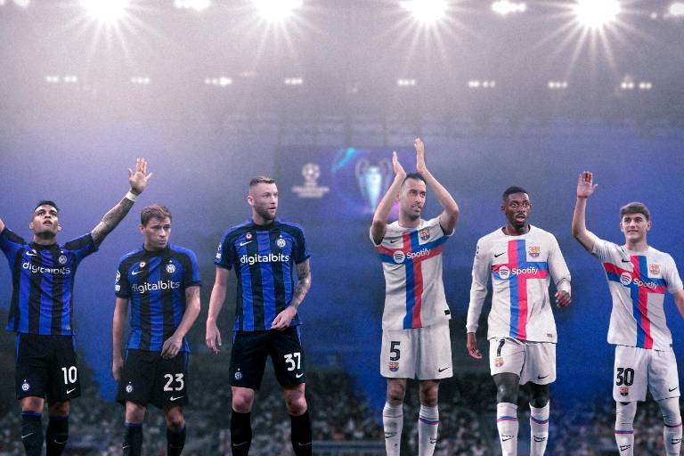 Un Inter de Milán en crisis recibe a un pleno Barcelona, dentro de la Champions League