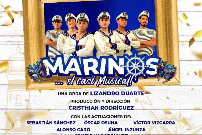 Develarán placa de ‘Marinos: El casi musical’