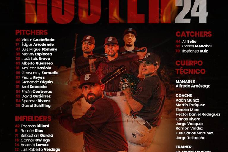 Tomateros de Culiacán presenta su róster para el juego inaugural