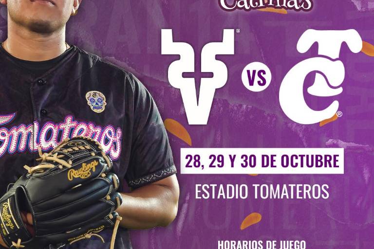 Tomateros de Culiacán invita a disfrutar la #SerieCatrinas este fin de semana