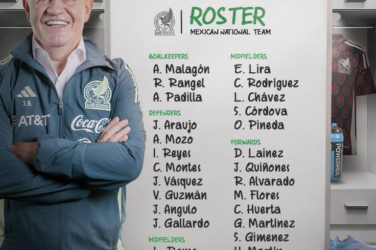 Javier Aguirre anuncia su primera convocatoria para la Selección Mexicana