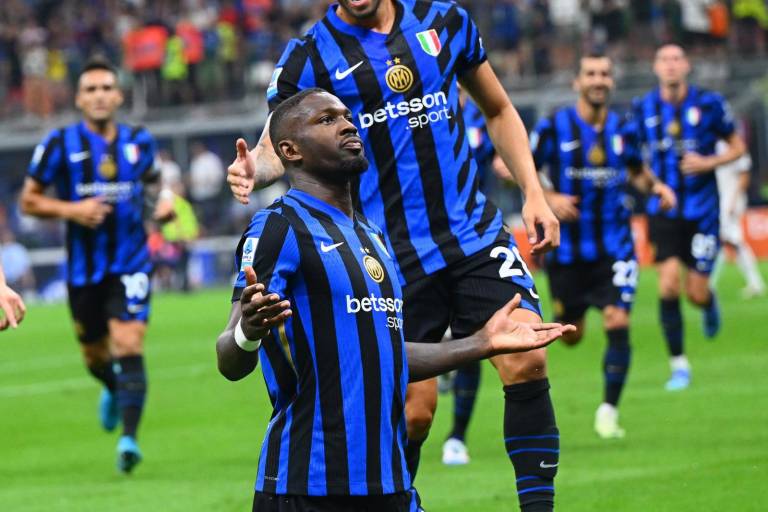 Marcus Thuram lidera goleada del Inter sobre Atalanta