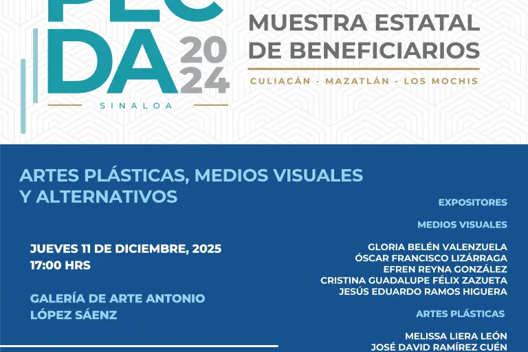 Beneficiarios del PECDAS 2024 expondrán este jueves en la GAALS