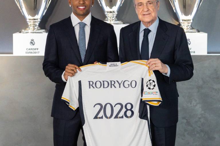 Rodrygo, renovado con Real Madrid hasta 2028
