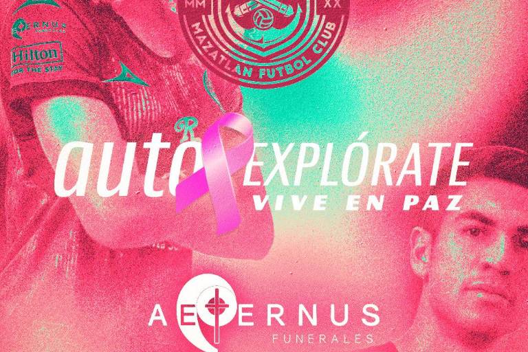 Mazatlán FC buscará con goles ayudar a combatir el cáncer de mama