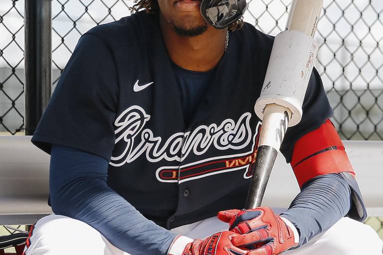 Ronald Acuña al 100 por ciento en salud y con Serie Mundial en su mira