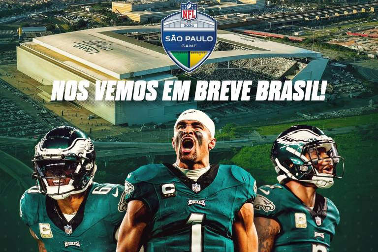 Filadelfia Eagles jugará un partido de NFL en Brasil