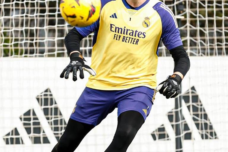 Thibaut Courtois regresa a la actividad tras casi un año sin jugar