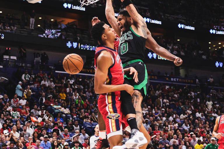 Los Celtics se apoyan en la ofensiva de Jayson Tatum para imponerse a los Pelicans
