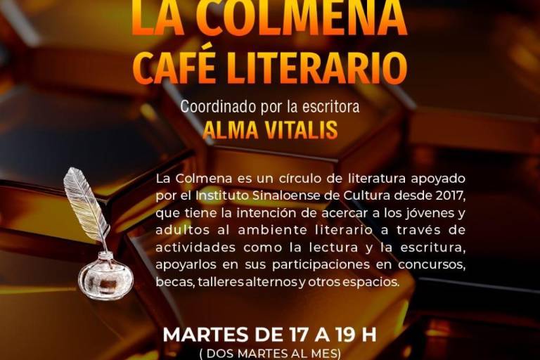 Invitan al círculo de creación literaria ‘La colmena’, con Alma Vitalis