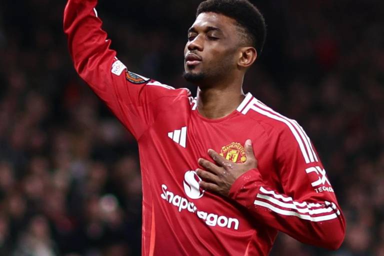 Amad Diallo da el primer triunfo al Manchester United en la Europa League