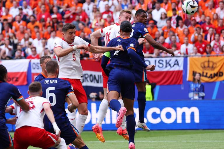 Países Bajos vino de atrás para derrotar a Polonia en la Euro 2024