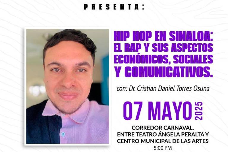 Dialogarán sobre el hip hop de Sinaloa en la Machado
