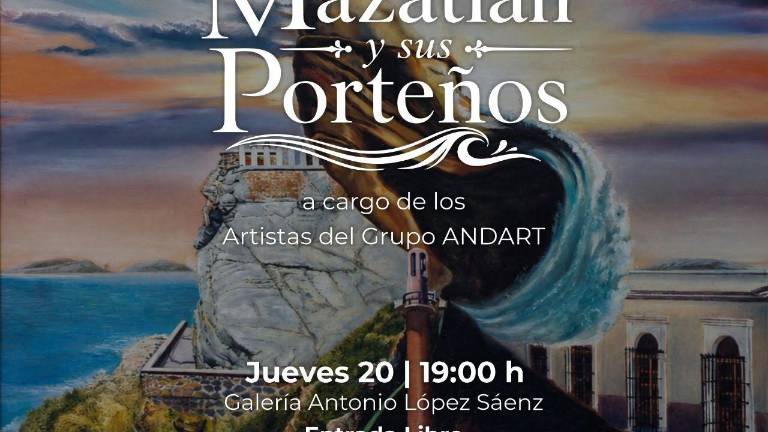 La exposición Mazatlán y sus porteños se inaugurará el jueves 20 de agosto en el Museo de Arte de Mazatlán.