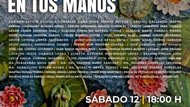 La inauguración será en la Galería Antonio López Sáenz el sábado 12, a las 18:00 horas