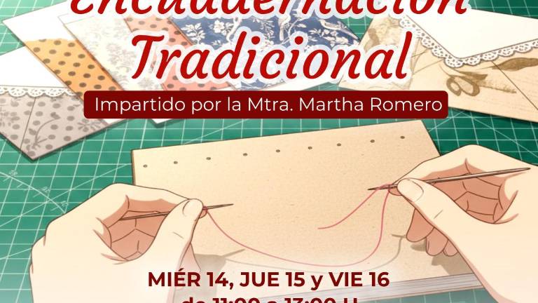 El taller se llevará a cabo del 14 al 16 de enero de 2026.