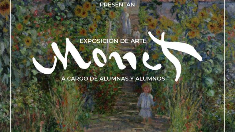 Alumnos de la Casa de Cultura Zapatistas invitan a la exposición de arte Monet.