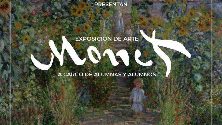 Alumnos de la Casa de Cultura Zapatistas invitan a la exposición de arte Monet.