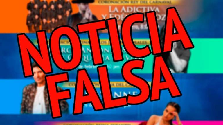 Desmiente Instituto de Cultura supuesto cartel de elenco del Carnaval de Mazatlán 2022