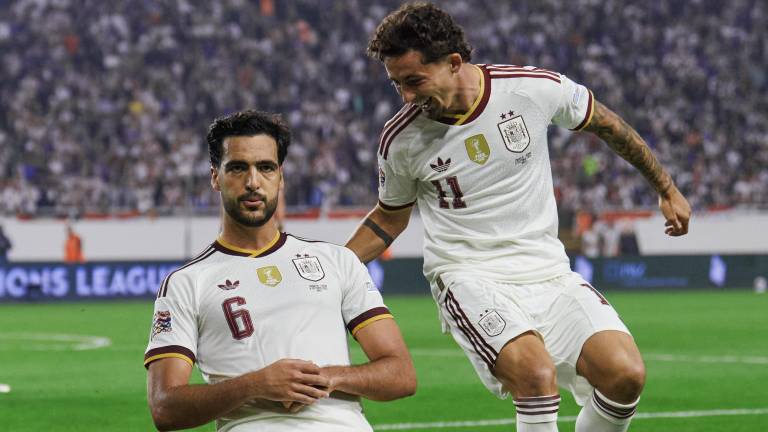 Mikel Merino fue la figura de España en el triunfo sobre Croacia.
