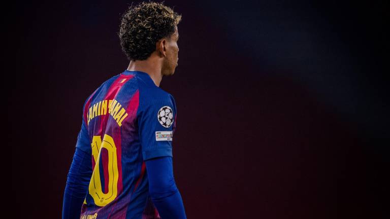 Lamine Yamal se ausentó de la práctica previa a la semifinal del Barcelona en la Supercopa de España.