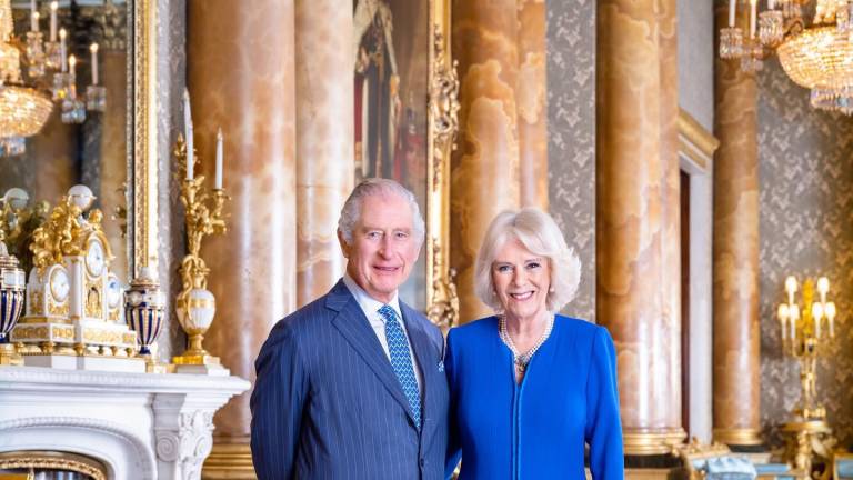 El Rey Carlos III y su esposa Camila.