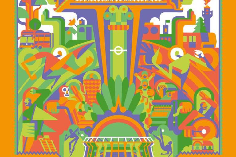 Descubre el vibrante póster de CDMX para el Mundial 2026