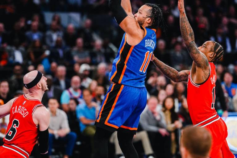 Los Knicks doblegan a los Bulls y se quedan con el segundo lugar de la Conferencia Este