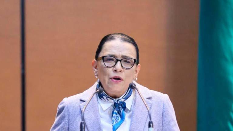 Rosa Icela Rodríguez, Secretaria de Seguridad y Protección Ciudadana, compareció ayer ante diputados de la Comisión de Seguridad.
