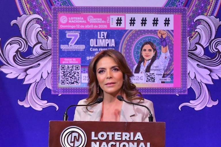 Billete de Lotería Nacional conmemora aniversario de la Ley Olimpia, hito histórico en la defensa de los derechos digitales de las mujeres
