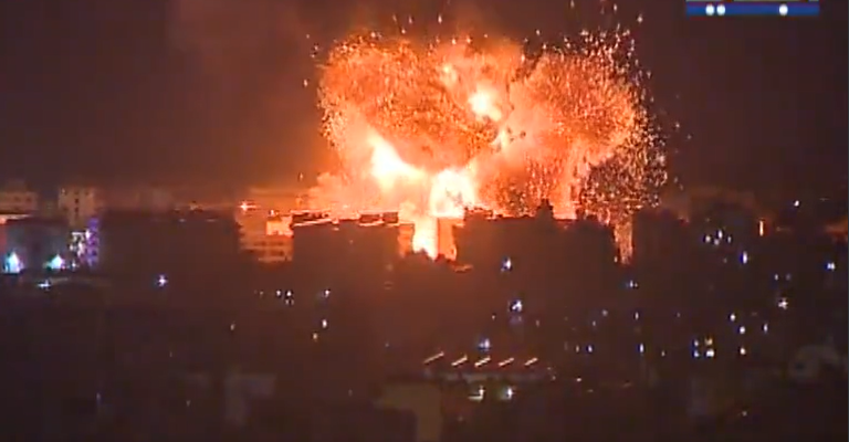 Bombardeos de Israel se intensifican sobre Beirut, en Líbano