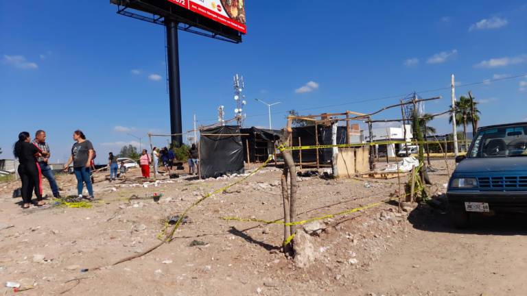 Se logró el retiro consensuado del área, puesto que esta es una zona no destinada para vivienda.