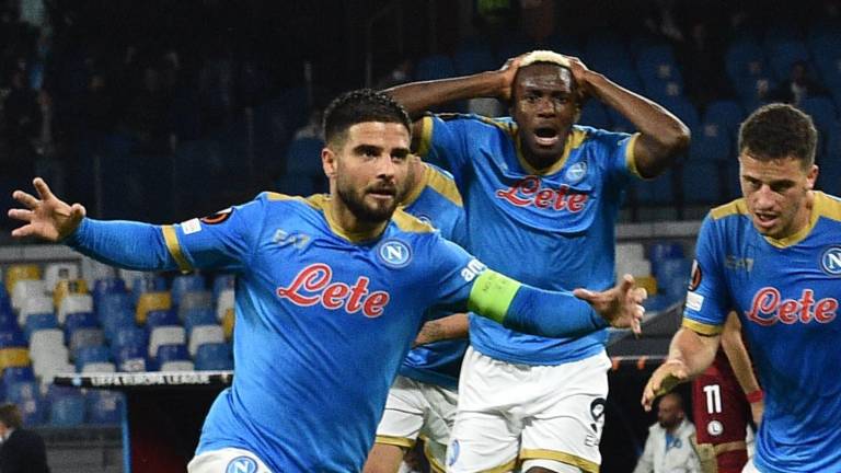 Golazo de Insigne reanima al Napoli, que logra su primer triunfo en la Europa League
