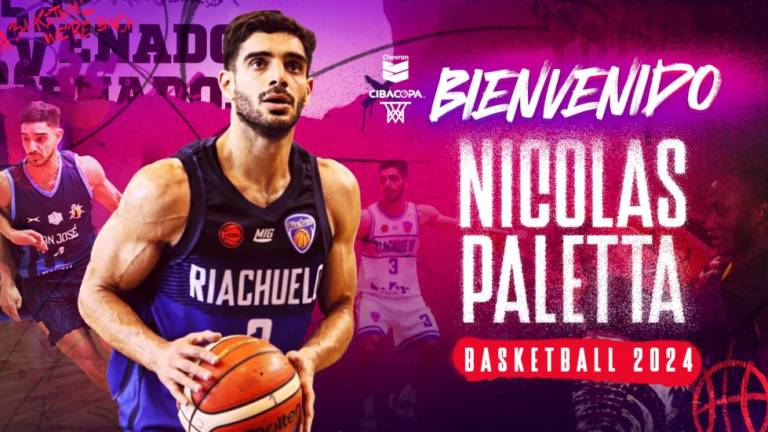 Nicolás Paletta será el armador de Venados Basketball en el Cibacopa