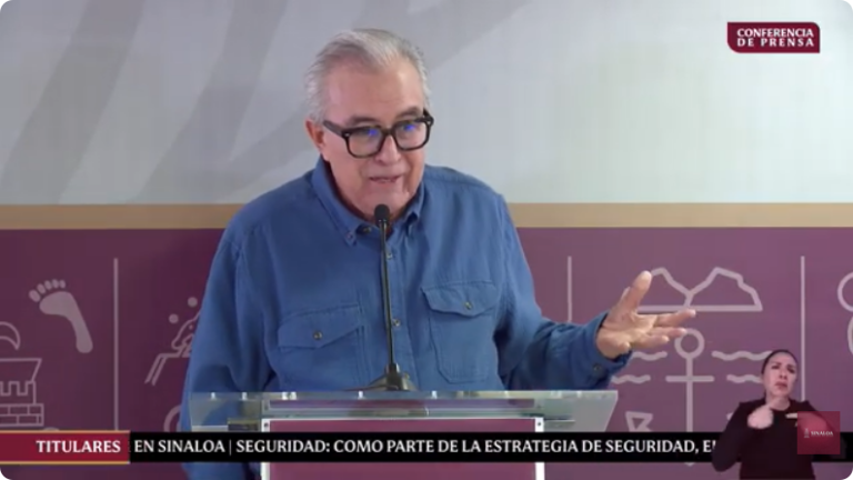 El Gobernador de Sinaloa Rubén Rocha Moya afirmó en la Conferencia Semanera que no tenía información sobre el supuesto operativo en los límites con Durango.