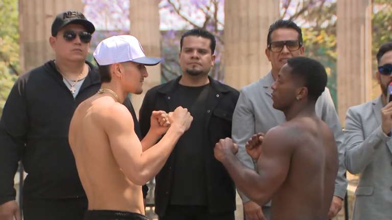 Marco Verde y Alexander Moreno salen en orden con la romana.