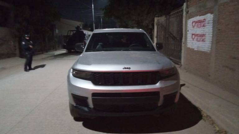 Camioneta localizada en Culaicán que tenía reporte de robo en Estados Unidos.