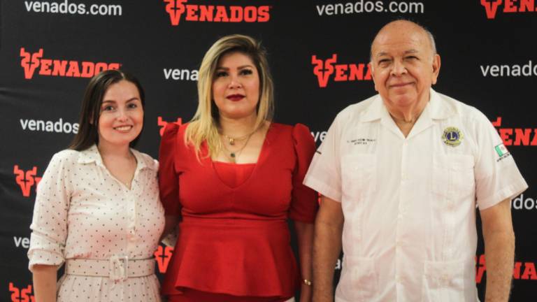 La campaña es apoyada por Venados de Mazatlán, Club de Leones Mazatlán Antonio Toledo Corro y Fundación Visión.