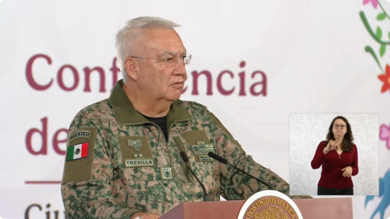 El Secretario de la Defensa Nacional, General Ricardo Trevilla Trejo, habla del caso del General Gerardo Mérida Sánchez, ex Secretario