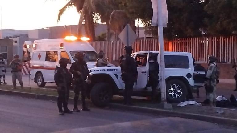 Un enfrentamiento se registró este viernes en el sector oriente de Culiacán.