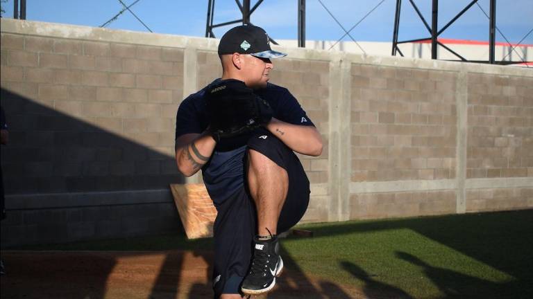 Luis Fernando Miranda ya entrena bajo las órdenes del cuerpo técnico de Algodoneros de Guasave.