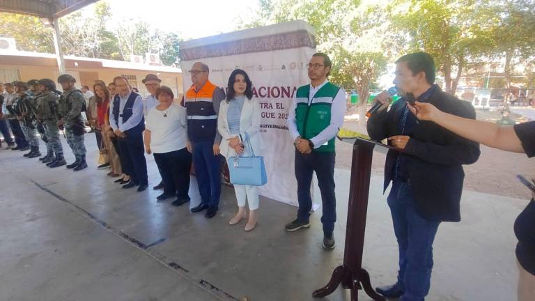 Inicio en Los Mochis de la Jornada Nacional de Lucha contra el Dengue y Chikungunya.