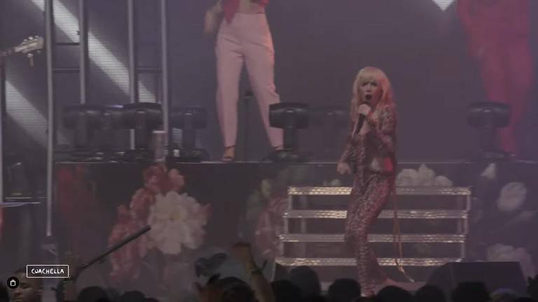 Carly Rae Jepsen, durante su participación en Coachella.