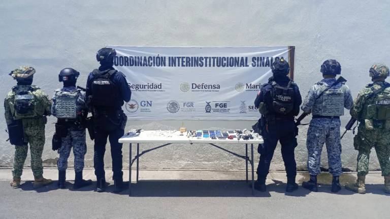 Operativo en el penal de Culiacán deja aseguramiento de celulares, marihuana y armas hechizas.