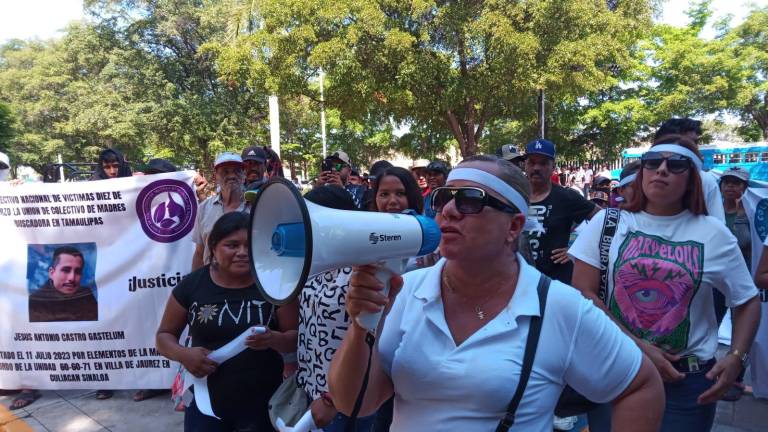 Claudia Gastélum reclama justicia por el asesinato de su hijo Jesús Antonio Castro, quien era jornalero en Navolato.