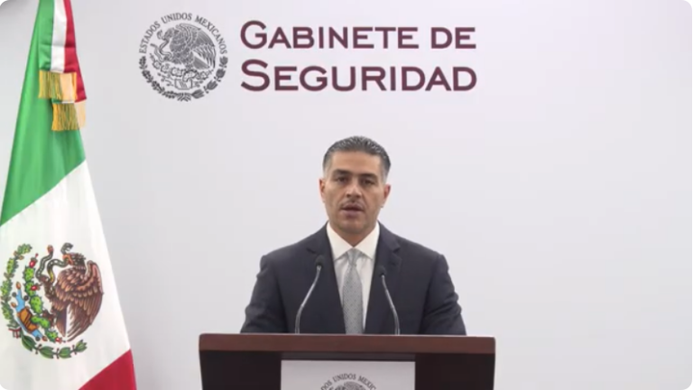 Omar García Harfuch habla del caso de la CIA y la Gobernadora de Chihuahua.