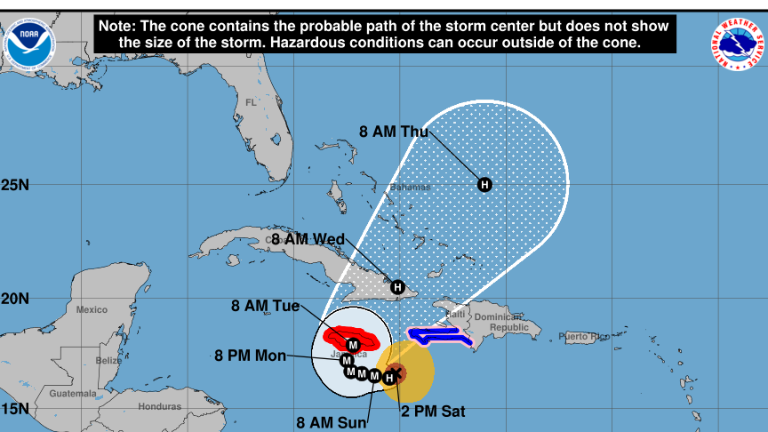 El huracán Melissa amenaza en el Caribe.